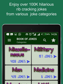 Book Of Jokes APK screenshot 1