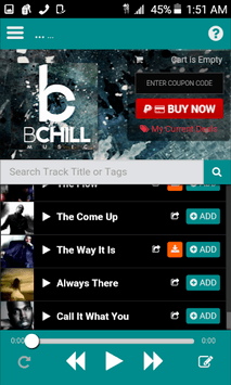 Rap Beats & Instrumental Beats APK screenshot 1