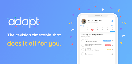 Adapt - Revision Timetable pc screenshot