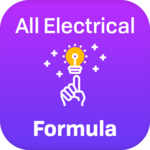 Electrical formula and calculation icon
