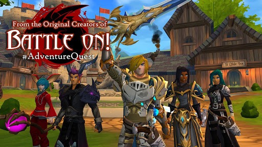 AdventureQuest 3D MMO RPG APK screenshot 1