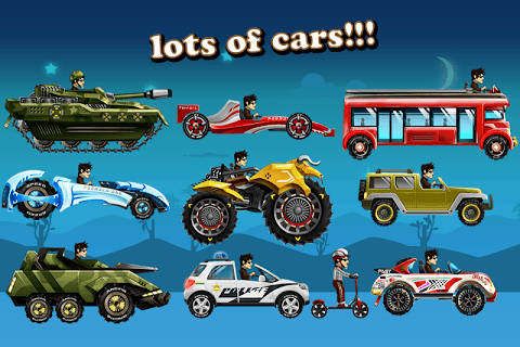 Up Hill Racing: Car Climb APK screenshot 1