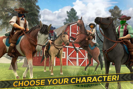 Cowboy Horse - Farm Racing APK screenshot 1