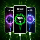 3D Battery Charging Animation icon