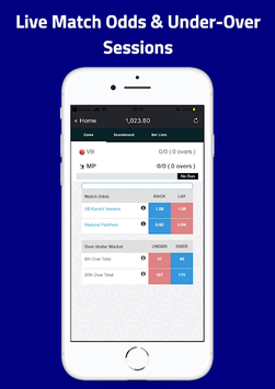 Criczumo - Fantasy Cricket, Real Match Odds APK screenshot 1