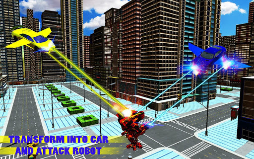 Futuristic Robot Car Transform: Leopard Robot Car APK screenshot 1