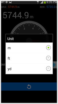 Altimeter APK screenshot 1