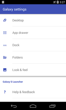 S Launcher for Galaxy TouchWiz APK screenshot 1