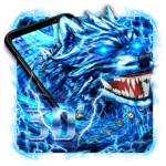 3D Ice Wolf Theme APK Download For Free