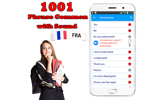 Learn French Language Offline APK screenshot 1