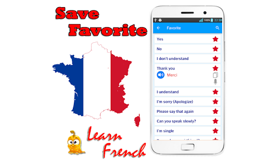 Learn French Language Offline APK screenshot 1