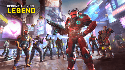 SHADOWGUN LEGENDS - FPS PvP and Coop Shooting Game APK screenshot 1