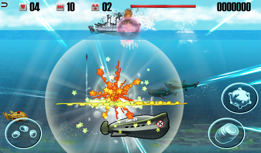 Battleship vs Submarine - War Machines Battle APK screenshot 1