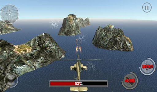 Stealth Helicopter Gunship War apk screenshot 2