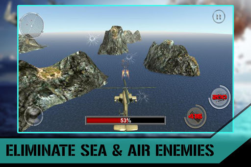 Stealth Helicopter Gunship War APK screenshot 1