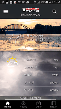 WBRC First Alert Weather pc screenshot 1 WBRC First Alert Weather pc screenshot 1