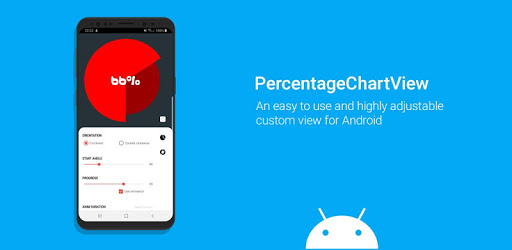 Percentage Chart View - Android library pc screenshot