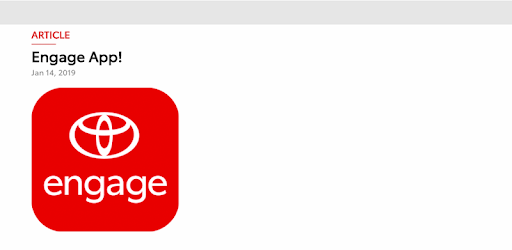 Toyota Engage App pc screenshot