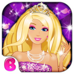 Beautiful bride dressup icon