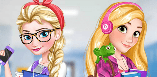 ❄ College Girls Princess Makeup Dress up Game ❤ pc screenshot