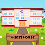 Forest luxury house escape icon