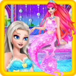 Mermaid Show Angela Girl icon