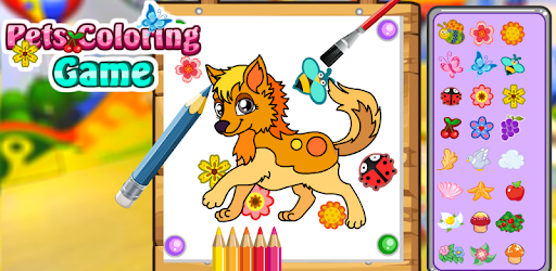 Pets Coloring Game pc screenshot