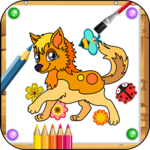 Pets Coloring Game icon