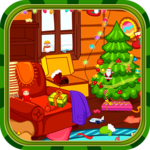 Clean up for santa claus icon