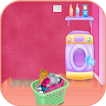 Cleaning Home Princess - girls games icon