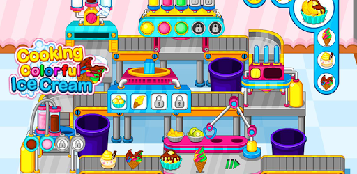 Cooking colorful ice cream pc screenshot Cooking colorful ice cream pc screenshot