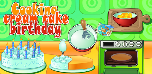 Cooking cream cake birthday pc screenshot
