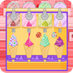 Ice cream cone cupcakes candy icon