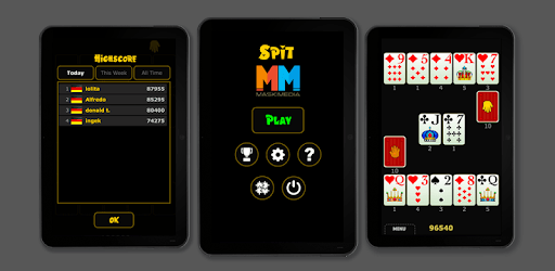 Spit a card game pc screenshot Spit a card game pc screenshot