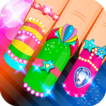 Mermaid nail salon icon