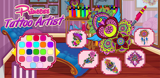 Princess tattoo artist pc screenshot