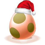 Let's poke the egg : Christmas icon