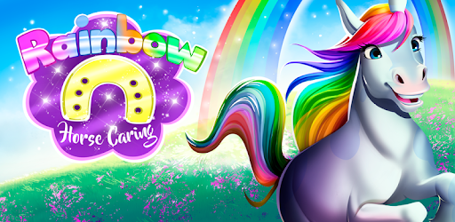 Rainbow Horse Caring 🐴 Pony Dress Up Beauty Salon pc screenshot
