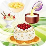 cooking delicious ice cream dish game icon