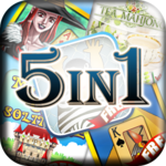 5 Fun Tripeaks Solitaire Games icon