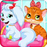 A Day With My Pet - Dogs & Cats Games icon