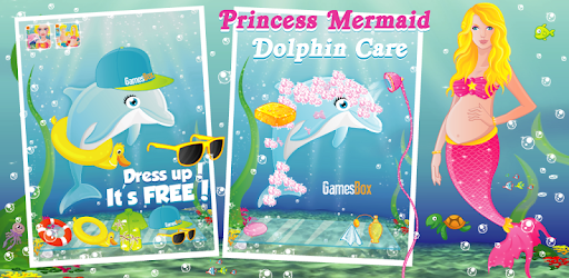 Sea Blue Dolphin Mermaid Care pc screenshot Sea Blue Dolphin Mermaid Care pc screenshot