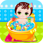 Happy Baby Bathing Games icon