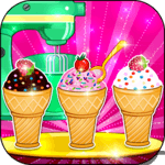 Cooking Ice Cream Cone Cupcake icon