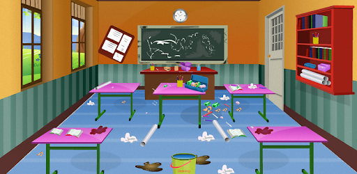 Classroom cleaning girls games pc screenshot Classroom cleaning girls games pc screenshot