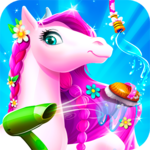 Newborn Horse Pet Care - Baby Foal Animal Salon icon