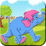 Elephant Coloring Kids Color icon