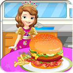 sofia hamburger cooking game icon