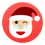 Tell me, Santa Claus Christmas icon
