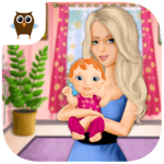Sweet Baby Girl Newborn Baby icon